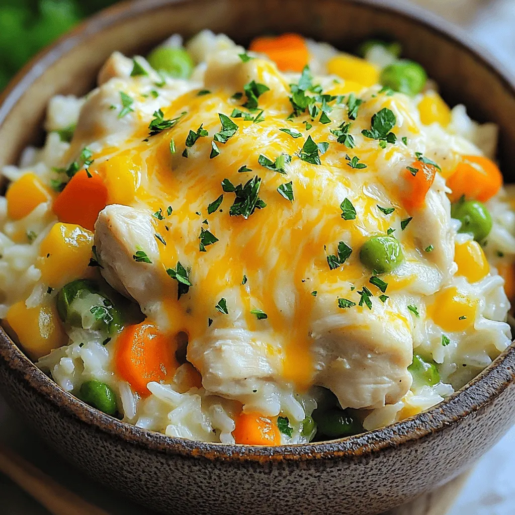 - 2 cups long-grain white rice - 1 lb boneless, skinless chicken thighs, cut into bite-sized pieces