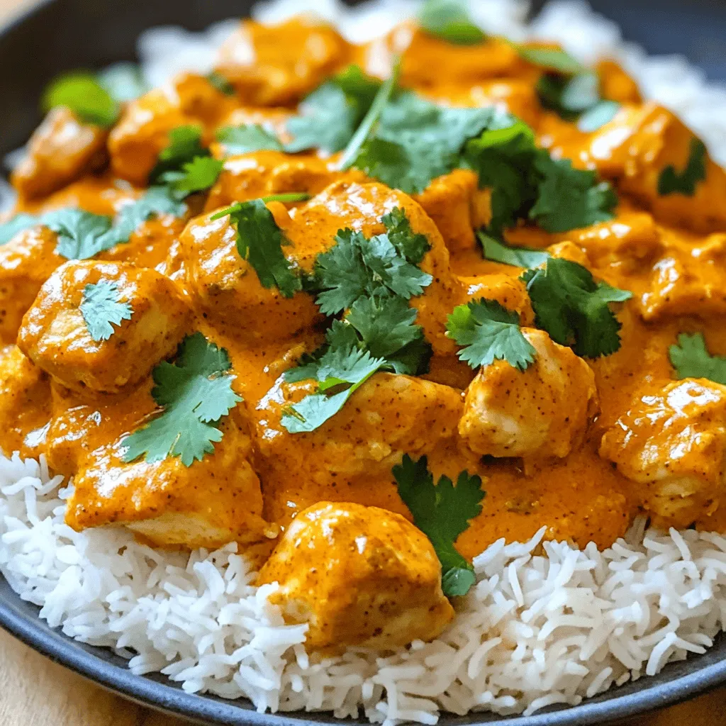 To make a delicious slow cooker chicken tikka masala, you need some key ingredients. Here’s what you will need: