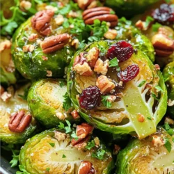 - 1 lb Brussels sprouts - Olive oil, salt, and pepper Balsamic glazed Brussels sprouts shine with fresh, vibrant flavors. You start with 1 lb of Brussels sprouts, trimmed and cut in half. This size helps them cook evenly. Then, grab olive oil, salt, and pepper to coat the sprouts. This mix adds a nice touch and helps the sprouts roast perfectly. - Balsamic vinegar - Honey Next up are the key flavor components. Balsamic vinegar brings a tangy sweetness. It enhances the natural flavor of the Brussels sprouts. You also need honey. This sweet touch balances the vinegar's acidity, making the glaze rich and delicious. - Pecans and dried cranberries - Fresh parsley for garnish For a tasty twist, consider some optional add-ins. Pecans add crunch and depth. Dried cranberries bring a burst of sweetness. Both make the dish more exciting. Finally, don’t forget fresh parsley for garnish. It adds a lovely pop of color and freshness. For the complete recipe and instructions, check out the [Full Recipe]. Start by trimming the Brussels sprouts. Cut off the stem end and remove any yellow leaves. Next, slice each sprout in half. This helps them cook evenly and get crispy. In a large mixing bowl, add the halved Brussels sprouts. Pour in two tablespoons of olive oil. Sprinkle in a quarter teaspoon of salt and a quarter teaspoon of black pepper. Toss everything well until the sprouts are coated. This simple step adds great flavor. Preheat your oven to 400°F (200°C). This temperature is perfect for roasting. It helps the sprouts get crispy and caramelized. Line a baking sheet with parchment paper for easy cleanup. Spread the Brussels sprouts in a single layer on the sheet. This allows them to roast evenly. For the glaze, gather your ingredients. You need a quarter cup of balsamic vinegar and two tablespoons of honey. In a small saucepan, combine the balsamic vinegar and honey over medium heat. Bring the mixture to a gentle simmer. Then, reduce the heat to low. Let it simmer for about 5 to 7 minutes. Stir occasionally until it thickens slightly. This glaze adds a sweet and tangy flavor to the sprouts. Once the Brussels sprouts are roasted, take them out of the oven. Drizzle the balsamic glaze over them. Toss the sprouts to ensure they are well coated. Next, stir in a quarter cup of roughly chopped pecans and a quarter cup of dried cranberries. These add texture and sweetness. Return the Brussels sprouts to the oven for an extra 5 minutes. This allows the glaze to caramelize slightly. Serve the dish right away, garnished with fresh parsley. This adds a pop of color and freshness. For the full recipe, check out the details provided earlier. To roast Brussels sprouts well, you need to spread them out. Use a single-layer arrangement on your baking sheet. If they are crowded, they will steam instead of roast. For tenderness, roast them for 20-25 minutes. This time allows them to caramelize and develop deep flavors. Stir them halfway through to ensure even cooking. You can swap honey for other sweeteners. Maple syrup or agave nectar works well too. For an extra kick, try adding spices. A pinch of chili flakes or smoked paprika can give your dish a nice twist. These small changes can make a big difference in taste. Garnishing can elevate your dish's look. Fresh parsley adds a pop of color. Simply sprinkle it on top before serving. For meal pairing, serve these Brussels sprouts with roasted chicken or a grain salad. They complement a variety of dishes, making your meal more delightful. For the full recipe, refer to the [Full Recipe]. {{image_2}} You can easily make these Brussels sprouts vegan. Just swap honey for maple syrup. It adds a nice sweetness without any animal products. You can also top them with vegan cheese or toasted nuts for extra flavor. These changes keep the dish tasty and friendly for all diets. Want to spice things up? Add minced garlic or red pepper flakes to the glaze. These add a nice kick and can wake up the dish. If you love bright flavors, try adding some citrus zest. Lemon or orange zest can bring a fresh twist to your Brussels sprouts. Brussels sprouts pair well with many seasonal veggies. Try mixing in carrots, squash, or sweet potatoes. These add color and taste. You can also swap ingredients based on what's in season. For example, use local veggies for a fresh touch. This keeps your meal fun and new every time. Check out the [Full Recipe] for detailed steps and more tips! After cooking your Balsamic Glazed Brussels Sprouts, let them cool down. This step is key for keeping them fresh. Once cool, transfer the sprouts to an airtight container. Make sure to seal it well to keep out air and moisture. Store the container in the fridge. Leftovers can last for about 3 to 5 days. To enjoy your Brussels sprouts again, reheating is easy. The best way is to use the oven. Preheat it to 350°F (175°C). Spread the sprouts on a baking sheet and heat for about 10 to 15 minutes. This method helps keep the texture nice and crisp. You can also use a microwave, but be careful. Heat them in short bursts to avoid sogginess. If you have extra sprouts, freezing is a great option. First, let them cool completely. Then, place them in a single layer on a baking sheet and freeze for about 1 to 2 hours. Once frozen, transfer them to a freezer-safe bag or container. They will keep for about 3 months. You can use these frozen sprouts in stir-fries, soups, or even as a side dish. This way, you can enjoy your tasty Brussels sprouts later! Yes, you can use frozen Brussels sprouts. They are convenient and save time. However, fresh sprouts have a better texture and flavor. Frozen sprouts may become mushy when cooked. If you use frozen ones, follow the cooking instructions carefully. Thaw them first for best results. This way, they will roast better and absorb the glaze. Look for a golden-brown color on the outside. They should feel tender when pierced with a fork. If they are crispy on the outside and soft on the inside, they are perfect. You can also taste one to check if it has a rich flavor. Proper doneness makes them taste great. These Brussels sprouts pair well with many dishes. You can serve them with roasted chicken or pork. They also go well with quinoa or rice. For a vegetarian meal, serve with lentils or a hearty salad. The sweet and tangy glaze complements rich and savory flavors. Yes, you can prepare the balsamic glaze in advance. Store it in a jar in your fridge for up to a week. Just reheat it on low heat before using. The glaze will still taste great, and this saves time. Making the glaze ahead lets you enjoy this dish even more. For the full recipe, check out the details above. Balsamic glazed Brussels sprouts are a tasty dish that is easy to make. We covered the key ingredients like Brussels sprouts, balsamic vinegar, and honey, along with optional add-ins for extra flavor. You learned how to prepare, roast, and glaze the sprouts to perfection. Tips for storage and reheating will keep your meal fresh. Whether you choose vegan options or add seasonal vegetables, this recipe can fit all tastes. Enjoy creating and sharing this delightful dish with family and friends.