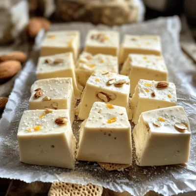 Soft Italian Torrone Irresistible Homemade Delight