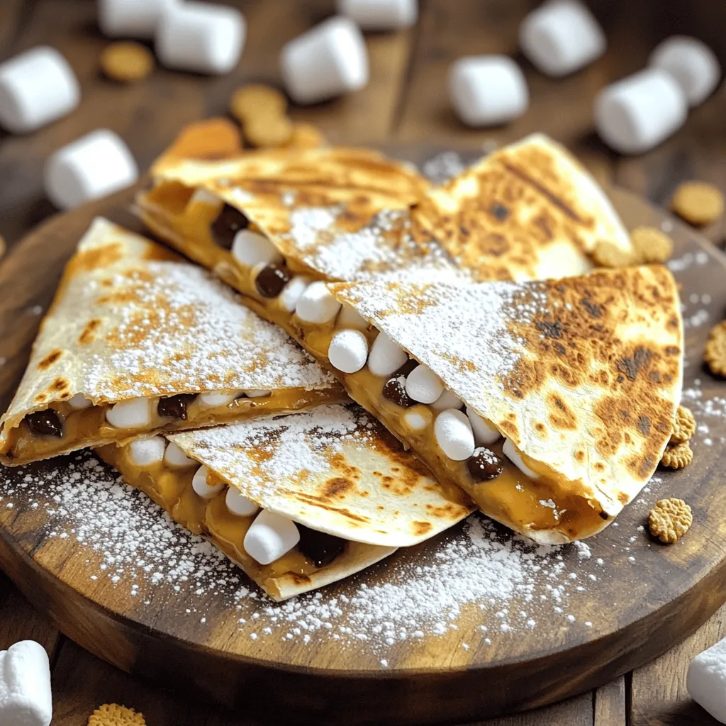 Grilled S’mores Quesadillas Sweet and Simple Delight