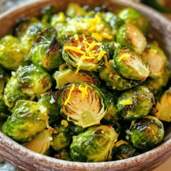 - 1 pound Brussels sprouts, trimmed and halved - 4 cloves garlic, minced - 3 tablespoons olive oil - 1 teaspoon lemon zest - 1 tablespoon balsamic vinegar - 1 teaspoon smoked paprika - Salt and pepper to taste - 2 tablespoons grated Parmesan cheese (optional) Each serving has about 120 calories. You get 10 grams of fat, 8 grams of carbs, and 3 grams of protein. This dish gives you a good source of fiber and vitamins. Brussels sprouts are full of vitamins C and K. They help your immune system and bone health. Garlic adds flavor and has compounds that may boost your heart health. Together, they make a tasty and healthy dish. Enjoy this recipe for Garlic Roasted Brussels Sprouts to get the best of both worlds. For the full recipe, check out the details above. - Preheat your oven to 400°F (200°C). - Grab a baking sheet and line it with parchment paper for easy cleanup. - In a large mixing bowl, add 1 pound of halved Brussels sprouts and 4 minced garlic cloves. - Pour in 3 tablespoons of olive oil and 1 tablespoon of balsamic vinegar. - Add 1 teaspoon of lemon zest, 1 teaspoon of smoked paprika, and salt and pepper to taste. - Toss everything well until the Brussels sprouts are coated evenly. - Spread the Brussels sprouts in a single layer on the prepared baking sheet. - Place the baking sheet in the preheated oven. - Roast them for 25-30 minutes until they turn golden brown and crispy. - Halfway through, take them out and toss the sprouts for even cooking. - If you want, add 2 tablespoons of grated Parmesan cheese during the last five minutes of roasting. This will melt the cheese slightly for extra flavor. - Once done, remove them from the oven and serve hot. - For a nice touch, serve the Brussels sprouts in a rustic bowl and top with extra lemon zest and a sprinkle of Parmesan. Enjoy your garlic roasted Brussels sprouts! For the complete recipe, check out the Full Recipe. To get the best garlic roasted Brussels sprouts, I recommend roasting them at 400°F (200°C). This temperature helps them cook evenly and achieve a nice crisp. Roast them for about 25-30 minutes. Halfway through, give them a toss. This step ensures they brown on all sides. For a crispy texture, make sure to space them out. If they sit too close, they will steam instead of roast. You can enhance the flavor with smoked paprika and fresh garlic. The garlic adds depth, while the paprika gives a hint of smokiness. One common mistake is overcrowding the baking sheet. If the sprouts are too close, they won’t crisp up. Always leave space between them. Another mistake is not using enough seasoning. Salt and pepper bring out the natural flavors. Use a generous amount to make them shine. Garlic roasted Brussels sprouts pair well with many main dishes. They go great with roasted chicken or grilled salmon. They also complement pasta dishes nicely. You can serve them alongside a hearty steak for a balanced meal. For a vegetarian option, try them with quinoa or a grain salad. For the full recipe, check out the [Full Recipe]. {{image_2}} You can boost the flavor of garlic roasted Brussels sprouts with herbs or spices. Try adding thyme or rosemary for a fresh twist. These herbs pair well with garlic and enhance the dish’s taste. A sprinkle of crushed red pepper flakes can add heat if you enjoy spice. Experimenting with flavors keeps the dish exciting. You can switch out olive oil for other oils like avocado or coconut oil. Each oil has a unique taste and can change the overall flavor. If you want a richer taste, try using melted butter instead. For cheese lovers, substituting Parmesan with feta or goat cheese adds a creamy texture and tangy notes. Making this dish vegan is easy. Simply skip the Parmesan cheese or use a plant-based alternative. You can also ensure the recipe is gluten-free by checking the labels on your ingredients. This way, you can enjoy garlic roasted Brussels sprouts while catering to your dietary needs. For the full recipe, check the section above. To keep your garlic roasted Brussels sprouts fresh, use a sealed container. Store them in the fridge for best results. They should last up to three days. If you want to keep them longer, freeze them. Place the sprouts in a freezer bag, squeezing out excess air. They can stay in the freezer for up to three months. When you want to enjoy them again, just thaw in the fridge overnight. To best reheat your garlic roasted Brussels sprouts, use an oven or an air fryer. Preheat your oven to 350°F (175°C). Spread the sprouts on a baking sheet and heat for about 10-15 minutes. This keeps them crisp. If using an air fryer, set it to 350°F and cook for 5-7 minutes. Avoid using the microwave, as it can make them soggy. Garlic roasted Brussels sprouts last about three days in the fridge. If you freeze them, they can last up to three months. Always check for any off smells or discoloration before eating. Proper storage keeps your sprouts tasty and safe to eat. Yes, you can use frozen Brussels sprouts. They are quick and easy. However, fresh Brussels sprouts taste better. Frozen sprouts may not get as crispy. They also lose some flavor and texture. If using frozen, thaw them first. Pat them dry to help them crisp up. Brussels sprouts are done when they turn golden brown and crispy. Look for a nice char on the edges. A fork should easily pierce through them. If they are soft but not mushy, they are ready. Toss them halfway through roasting for even cooking. This helps all sides get that perfect crisp. You can use red wine vinegar or apple cider vinegar instead. Both add a tangy flavor. If you want less tang, try lemon juice. It brightens the dish and keeps it fresh. These options work well in the recipe. Explore your taste and find what you like best. For the full recipe, check the earlier section. In this post, we explored roasted Brussels sprouts with garlic, discussing key ingredients, nutrition, and preparation methods. You learned tips for perfect roasting and how to avoid common mistakes. We also covered fun variations and ideal pairings. Remember, these sprouts are not just tasty; they also offer great health benefits. Enjoy making this dish your own. With these tips, your cooking should be fun and delicious! Dive into the kitchen and make this meal a favorite. You won’t regret it!