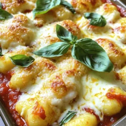 Cheesy Baked Gnocchi Comfort Food Delight for Dinner