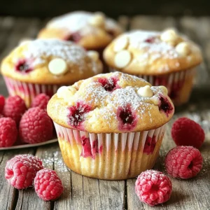 For these delightful Raspberry White Chocolate Muffins, you need some simple ingredients. Here's what you will gather: - 1 ½ cups all-purpose flour - ½ cup granulated sugar - 1 tablespoon baking powder - ½ teaspoon salt - ½ cup unsalted butter, melted - 2 large eggs - ¾ cup milk - 1 teaspoon vanilla extract - 1 cup fresh raspberries (or frozen, thawed) - ½ cup white chocolate chips - Zest of 1 lemon These ingredients work together to create a balance of sweet and tart flavors. The fresh raspberries add a burst of juicy goodness, while the white chocolate chips bring a creamy sweetness. The lemon zest brightens the muffins, giving them a refreshing taste. Make sure your raspberries are ripe and fragrant. If using frozen, let them thaw and drain excess moisture. This will help keep your muffins from becoming soggy. Gathering all the ingredients in one place helps streamline the process. It also allows you to ensure you have everything you need before you start baking. For the full recipe, follow my detailed instructions to create these yummy treats. Enjoy the process and let your kitchen fill with wonderful smells! - Preheat the oven to 375°F (190°C). - Prepare the muffin tin by lining it with paper liners or greasing it. - In a large bowl, combine 1 ½ cups all-purpose flour, ½ cup sugar, 1 tablespoon baking powder, and ½ teaspoon salt. Whisk until mixed. - In another bowl, combine ½ cup melted butter, 2 large eggs, ¾ cup milk, and 1 teaspoon vanilla extract. Whisk until smooth. - Pour the wet mix into the dry mix. Stir gently until just combined. Don’t overmix; a few lumps are fine. - Fold in 1 cup fresh raspberries, ½ cup white chocolate chips, and the zest of 1 lemon. Make sure they spread evenly in the batter. - Fill each muffin cup about ¾ full with the batter. - Bake for 18-20 minutes. Check if a toothpick comes out clean from the center. - Let the muffins cool in the pan for 5 minutes. Then, transfer them to a wire rack to cool completely. This simple guide helps you create tasty Raspberry White Chocolate Bliss Muffins. For the complete recipe, check the [Full Recipe]. Measuring your ingredients matters a lot. Use dry measuring cups for flour and sugar. Scoop flour into the cup, then level it off with a knife. This way, you avoid using too much flour. Mixing your batter is fun but don’t overdo it. Stir just until the wet and dry ingredients come together. It’s okay to have lumps. Overmixing makes the muffins tough, which we don’t want. When serving, a simple look can impress. Dust your muffins with powdered sugar. Add a few fresh raspberries on the side for color. A light drizzle of white chocolate on top adds a sweet touch. Pair these muffins with coffee or tea for a cozy snack. They also go well with a glass of milk. Enjoy them warm or at room temperature for the best taste. One big mistake is overbaking. Muffins can dry out quickly if you bake them too long. Check them early by inserting a toothpick. If it comes out clean, they are done! Also, be careful when substituting ingredients. Swapping fresh raspberries for frozen ones is fine, but drain them first. Extra moisture can change the texture. Stick to the recipe for the best results. {{image_2}} You can change the chocolate in this recipe. Try dark chocolate or milk chocolate for a different taste. Each type gives a unique flavor. For raspberries, you can use blueberries or chopped strawberries. These fruits work well and add their own twist. You can even mix several fruits for a fun surprise in each bite. Adding spices can boost the flavor. A pinch of cinnamon gives warmth and depth. You can also try nutmeg for a cozy flavor. Adding nuts or seeds adds crunch. Chopped walnuts or sunflower seeds can be great. These additions make each muffin feel special. You can make mini muffins for a fun snack. They bake faster and are perfect for sharing. Standard muffins are great for breakfast or brunch. You can also try baking the batter in a loaf pan. A loaf shape makes it easy to slice and serve. A cake shape is perfect for a special occasion. Each shape gives a different experience, but the taste remains amazing. For the full recipe, check out the Raspberry White Chocolate Bliss Muffins. To keep your Raspberry White Chocolate Muffins fresh, store them in an airtight container. This helps lock in moisture and flavor. You can keep them at room temperature for up to three days. If you want to store them longer, place them in the fridge. They will last for about a week in the refrigerator. For reheating, the oven works best. Preheat it to 350°F (175°C). Place the muffins on a baking sheet and heat for about 5 to 10 minutes. This method keeps the muffins soft and warm. You can also use the microwave. Heat each muffin for about 15 to 20 seconds. This method is quick but may make them a bit chewy. To freeze your muffins, first let them cool completely. Then, wrap each muffin in plastic wrap. Place them in a freezer bag to avoid freezer burn. They can stay in the freezer for up to three months. When you want to enjoy them, take out a muffin and leave it at room temperature to thaw for a few hours. For best results, heat them again after thawing. For the full recipe of these delightful muffins, check out the [Full Recipe]. Can I use frozen raspberries? Yes, you can use frozen raspberries. Just make sure to thaw them first. Pat them dry to remove excess moisture. This helps keep your muffins from getting soggy. Fresh raspberries also work great if you have them. How do I know when my muffins are done? Your muffins are done when a toothpick inserted in the center comes out clean. This usually takes 18 to 20 minutes at 375°F. Look for a golden-brown top and slight dome shape. If they are still wet in the middle, bake a few more minutes. Can I make this recipe dairy-free? Yes, you can make these muffins dairy-free. Use almond milk or oat milk instead of regular milk. Replace the unsalted butter with coconut oil or a dairy-free butter. The taste will still be delicious! What can I substitute if I don’t have eggs? If you don't have eggs, use applesauce or mashed banana. Each egg can be replaced with 1/4 cup of applesauce. You can also use flaxseed meal mixed with water. Mix 1 tablespoon of flaxseed meal with 2.5 tablespoons of water. Let it sit until it thickens. How can I make these muffins gluten-free? To make these muffins gluten-free, swap all-purpose flour for gluten-free flour. Look for a blend that contains xanthan gum. This helps give the muffins structure. You can also try almond flour for a different flavor. How long do Raspberry White Chocolate Muffins last? These muffins can last about 2 to 3 days at room temperature. Keep them in an airtight container. If you want them to last longer, store them in the fridge for up to a week. Can I freeze these muffins and for how long? Yes, you can freeze these muffins! Place them in a freezer-safe bag or container. They will stay fresh for up to 3 months. When ready to eat, thaw them overnight in the fridge or pop them in the microwave for a quick heat. For the full recipe, check the earlier section. To wrap up, we explored the delightful world of Raspberry White Chocolate Muffins. I shared the key ingredients, easy steps, and baking tips to boost your skills. Remember to measure accurately and avoid overmixing for the best results. Don't hesitate to experiment with flavors or muffin sizes. Store your muffins properly to keep them fresh and tasty. With these insights, you are ready to bake and enjoy! Happy baking!