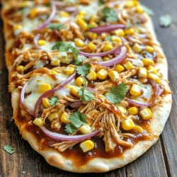 BBQ Chicken Flatbread Easy and Flavorful Recipe
