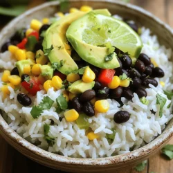 Zesty Cilantro Lime Rice Bowls Flavorful and Easy Meal