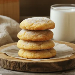 To create Brown Butter Snickerdoodle Cookies, you need the following ingredients: - 1 cup unsalted butter (2 sticks) - 1 ½ cups all-purpose flour - 1 teaspoon baking soda - ½ teaspoon cream of tartar - ½ teaspoon salt - 1 cup granulated sugar - ½ cup brown sugar, packed - 2 large eggs - 1 teaspoon vanilla extract - ¼ cup granulated sugar (for rolling) - 2 teaspoons ground cinnamon (for rolling) These ingredients come together to create a cookie that’s soft, chewy, and full of flavor. The brown butter adds a nutty taste that makes these cookies truly special. Each component plays a role. The sugars provide sweetness, while the cream of tartar adds a slight tang. Using unsalted butter allows you to control the saltiness. For the best results, always use fresh ingredients. This ensures the best flavor and texture. If you want to learn how to make these cookies, check the Full Recipe for detailed steps. To start, you need to melt the butter. Place 1 cup of unsalted butter in a medium saucepan over medium heat. Stir gently. Watch for it to start bubbling. After about 5-7 minutes, the butter will turn a golden brown. You will also smell a nutty aroma. This step is key for flavor. Remove the pan from heat and let the butter cool slightly. While the butter cools, grab a bowl. In it, whisk together 1 ½ cups of all-purpose flour, 1 teaspoon of baking soda, ½ teaspoon of cream of tartar, and ½ teaspoon of salt. Set this bowl aside. Next, in a large bowl, mix the cooled brown butter with 1 cup of granulated sugar and ½ cup of packed brown sugar. You can use a hand mixer or a whisk for this. Beat in 2 large eggs and 1 teaspoon of vanilla extract. Mix until it looks creamy. Now, slowly add the dry ingredients to the wet mixture. Be careful not to overmix. You want to blend just until combined. Chilling the dough is important. It helps the cookies hold their shape while baking. Cover the dough with plastic wrap. Place it in the fridge for at least 30 minutes. This will improve the texture and flavor of your cookies. When the dough is chilled, it’s time to bake. Preheat your oven to 350°F (175°C). Line your baking sheets with parchment paper for easy cleanup. In a small bowl, combine ¼ cup of granulated sugar and 2 teaspoons of ground cinnamon. After that, use a cookie scoop or tablespoon to portion out the dough. Roll each ball in the cinnamon-sugar mixture until fully coated. Place the cookie balls on the baking sheets, leaving about 2 inches between them. Bake for 10-12 minutes. The edges should be golden, and the centers should feel slightly soft. Once done, let the cookies cool on the baking sheet for 5 minutes. Then, transfer them to a wire rack to cool completely. For full details, check the Full Recipe. Why does browning the butter matter? Browning the butter adds a rich, nutty flavor. This step transforms your cookies from good to amazing. The heat brings out the butter's natural sweetness and depth. For the best texture, chill the dough for at least 30 minutes. Chilling helps the cookies hold their shape when baking. It also improves the flavor by allowing the ingredients to meld together. Overmixing the dough can ruin your cookies. It makes them tough instead of soft. Mix just until combined for the best result. Spacing cookies on baking sheets is crucial. If they are too close, they will merge into one big cookie. Keep them about 2 inches apart to ensure they bake evenly. Want to boost the flavor? You can add more spices like nutmeg or ginger. These spices pair well with the cinnamon and enhance the overall taste. Using fresh ingredients is also important. Fresh eggs and spices make a big difference. They bring vibrant flavors that stale ingredients cannot match. For the full recipe to create these delightful treats, check out the [Full Recipe]. {{image_2}} You can make your Brown Butter Snickerdoodle Cookies even better by adding nuts. Chopped pecans or walnuts work great. They bring a nice crunch and a rich flavor. Just mix in about ½ cup of your favorite nuts with the dough. This simple change can make your cookies unique and fun. Want a chocolatey twist? Add chocolate chips to your dough! Use about 1 cup of semi-sweet or dark chocolate chips. Fold them in gently after mixing the dough. The melted chocolate will add sweetness and richness. Each bite will be a delightful surprise. For those with dietary needs, there are easy swaps. You can use gluten-free flour instead of regular flour. Just make sure you pick a good blend. For a vegan option, replace the eggs with flax eggs or applesauce. Use coconut oil or a vegan butter for the butter. These swaps keep the cookies tasty while meeting different diets. You can still enjoy the deliciousness of these treats with these adjustments. For the full recipe, check the details above. To keep your Brown Butter Snickerdoodle Cookies fresh, use airtight containers. This helps seal in moisture and flavor. After they cool, stack them neatly in the container. If you have extra cookies, consider freezing some. Wrap them individually in plastic wrap. Then, place them in a freezer-safe bag. This way, you can enjoy a delicious treat later. These cookies stay fresh for about a week at room temperature. If you store them in the fridge, they can last up to two weeks. Look for signs of staleness like a hard texture or loss of flavor. If they feel dry or crumbly, that means they are past their prime. Enjoy your cookies while they are still soft and tasty! For the full recipe, check out the link provided. You want to look for a few signs. First, check the edges. They should be a light golden brown. Second, the centers should feel soft but not wet. They will firm up as they cool. If you see these signs, your cookies are done! Yes, you can freeze the dough. First, scoop the dough into balls. Then, place them on a baking sheet and freeze for about an hour. Once firm, transfer the dough balls to a freezer bag. They can stay good for up to three months. When ready to bake, just pop them in the oven straight from the freezer! If you don't have cream of tartar, use one teaspoon of lemon juice or white vinegar. These options help stabilize your dough. You can also try baking powder as a substitute, but reduce the baking soda by ½ teaspoon. Sticky dough can happen for a few reasons. If you add too many wet ingredients, it can become hard to manage. You might also need to chill the dough longer. Chilling firms up the dough and makes it easier to roll into balls. Using salted butter will change the flavor a bit. It adds a touch of saltiness that can enhance the taste. If you use salted butter, skip adding any extra salt to the recipe. This way, it keeps the balance just right. Baking brown butter snickerdoodles is a fun and rewarding process. We covered the essential ingredients, step-by-step instructions, and helpful tips. Browning the butter makes a big difference in flavor. Remember to chill the dough for the best texture. You can also try adding nuts or chocolate chips for fun twists. Store your cookies properly to keep them fresh. With these tips, you'll make delicious cookies every time. Enjoy the joy of baking and share them with friends!