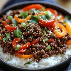 Spicy Korean Beef Bowls Flavorful and Easy Recipe