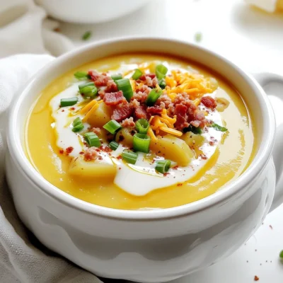 Loaded Baked Potato Soup (Slow Cooker) Creamy Delight