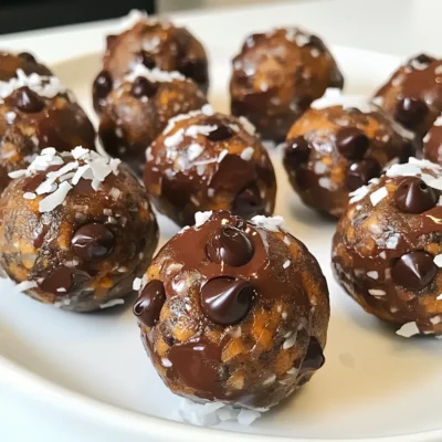 Chocolate Pumpkin Energy Balls Easy No Bake Recipe