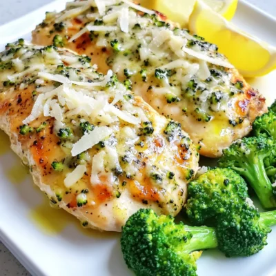 Garlic Parmesan Chicken and Broccoli Sheet Pan Delight