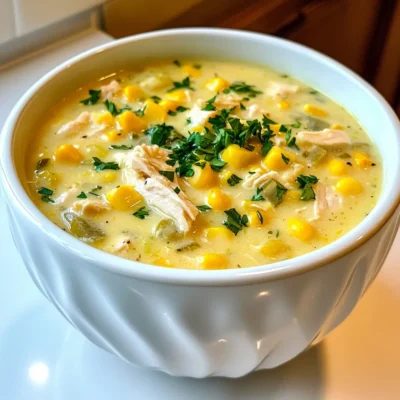 Chicken Corn Chowder Crockpot Flavorful Comfort Meal