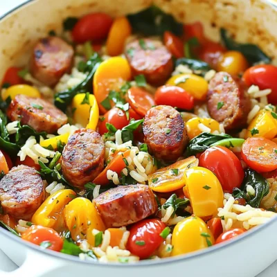 One Pot Smoked Sausage Dinner Quick and Flavorful Meal