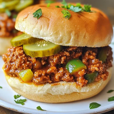 Cajun Chicken Sloppy Joes Flavorful Dinner Delight
