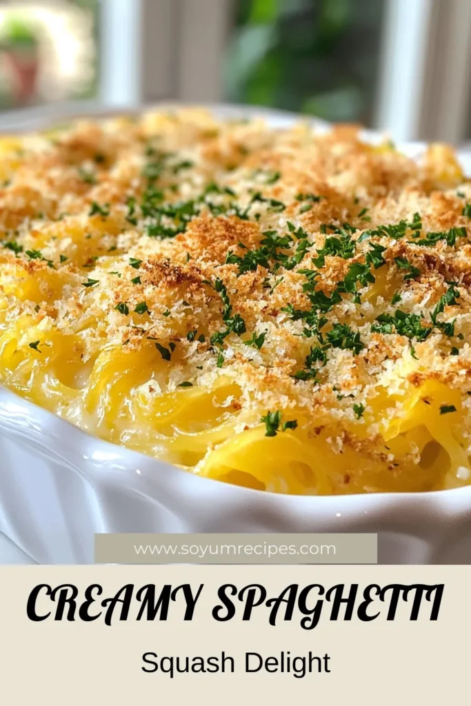 Discover a delightful twist on comfort food with this Spaghetti Squash Au Gratin! This creamy spaghetti squash recipe features rich Gruyère cheese, making it a perfect addition to your collection of healthy pasta alternatives. Baked to perfection, this spaghetti squash casserole is both satisfying and nutritious. Try it tonight and enjoy a guilt-free indulgence. Save this recipe for effortless, cheesy goodness! #SpaghettiSquashAuGratin #HealthyEating #ComfortFood #RecipeShare