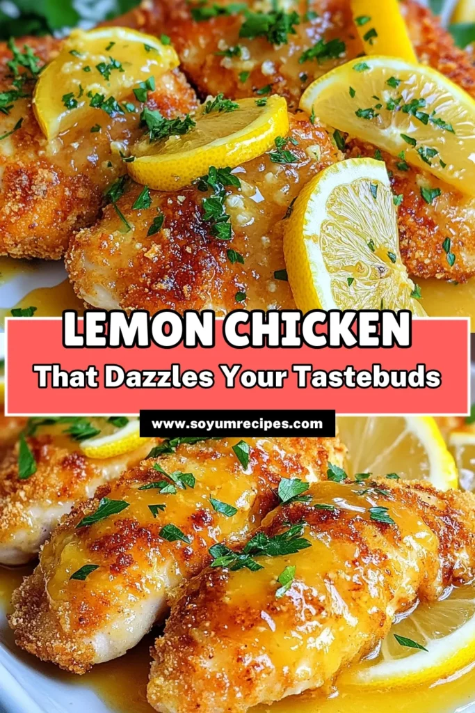 Delight in this easy Lemon Chicken Romano recipe that's perfect for a quick weeknight dinner! This zesty chicken dish features crispy chicken breasts coated in flour and Romano cheese, delivering mouthwatering flavor in every bite. With fresh lemon zest and a tangy sauce, your family will love this Romano cheese chicken. Get inspired to cook tonight and try this simple yet delicious recipe! #LemonChicken #EasyDinner #ChickenRecipe #ZestyDish