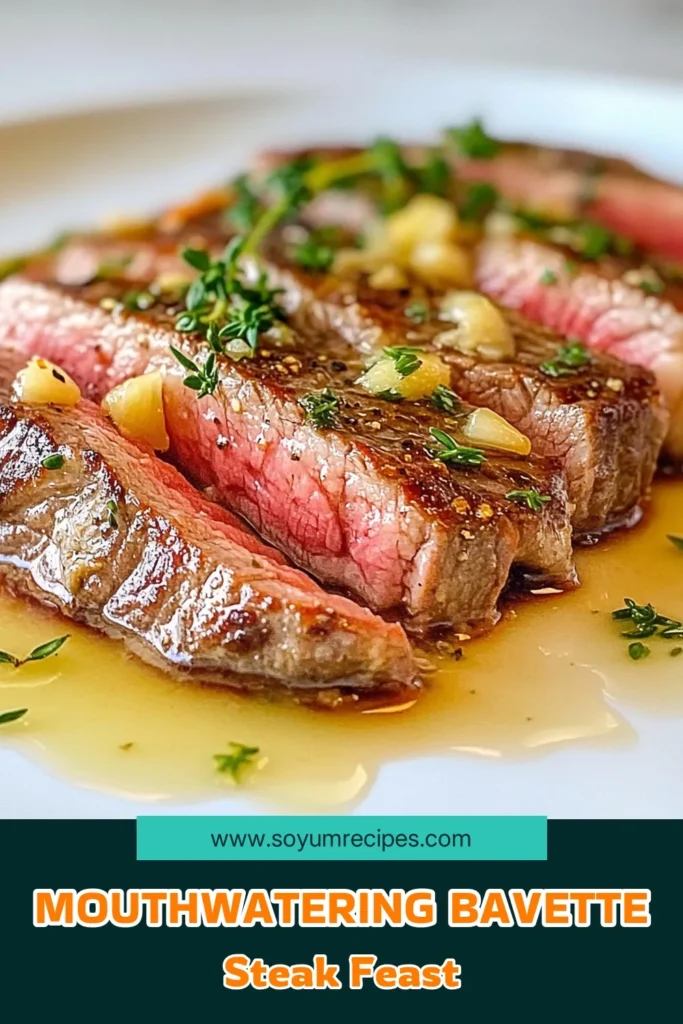 Discover the ultimate bavette steak recipe that will elevate your dinner game! Paired with a rich roasted garlic sauce, this savory steak dish is a must-try for meat lovers. Learn how to cook bavette steak perfectly and impress your guests with this delicious beef recipe with garlic. Perfect for any occasion! Save this recipe for a mouthwatering meal tonight! #BavetteSteak #GarlicSauce #SteakRecipes #BeefRecipes