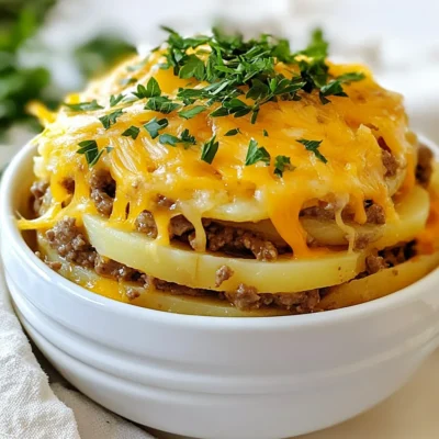 Hamburger Potato Casserole Crockpot Simple and Hearty