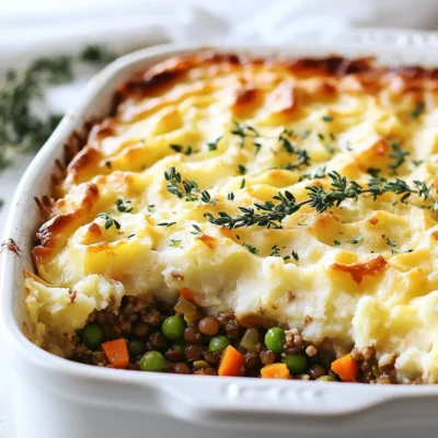 Protein Packed Shepherds Pie Healthy Dinner Option