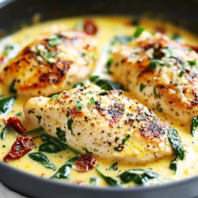 High Protein Creamy Chicken Simple and Flavorful Meal
