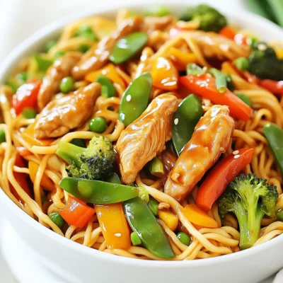 Easy Chicken Lo Mein Simple and Flavorful Dinner