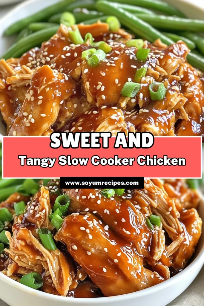 Discover the delightful flavors of slow cooker honey garlic chicken with this easy honey garlic chicken recipe! This chicken thighs slow cooker recipe is perfect for busy weeknights and features delicious honey garlic chicken with green beans. Plus, it's gluten-free! Just set it and forget it for a tender, flavorful meal. Don't wait—saving this recipe will make dinner a breeze. #HoneyGarlicChicken #SlowCookerRecipes #GlutenFree #EasyDinnerIdeas