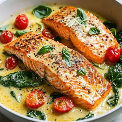 Creamy Tuscan Salmon Skillet Flavorful and Simple Recipe