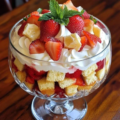 Strawberry Shortcake Trifle Delightful and Simple Treat